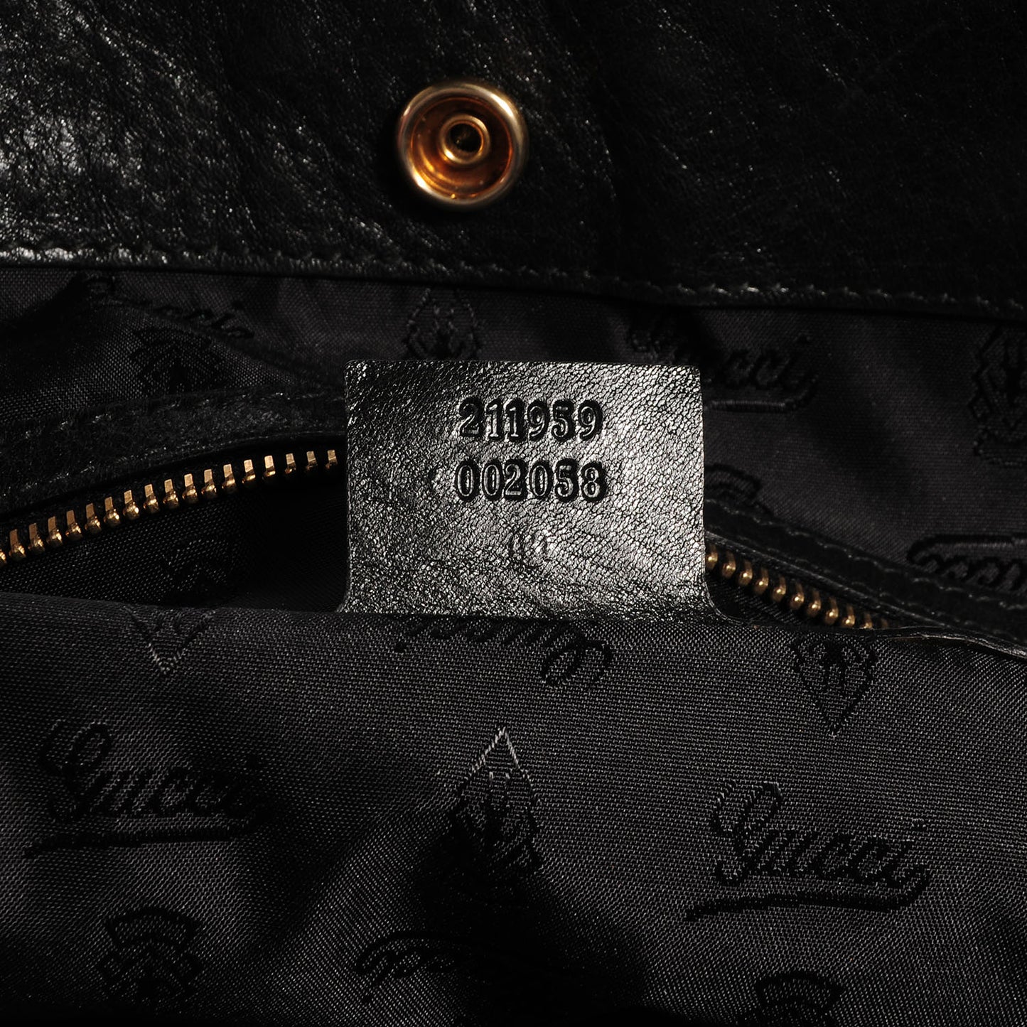 Leather Irina Tote Black