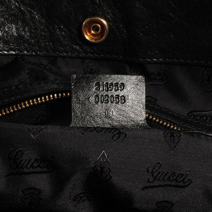 Gucci Leather Irina Tote Black 7 of 7