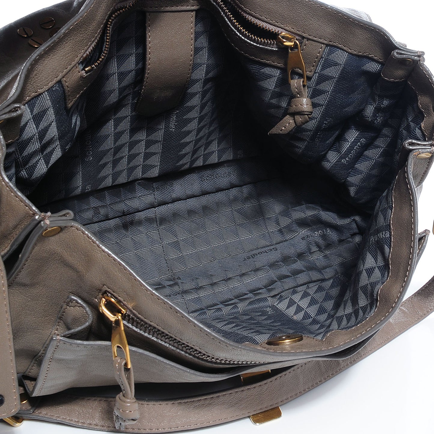 Lambskin Medium PS1 Satchel Smoke