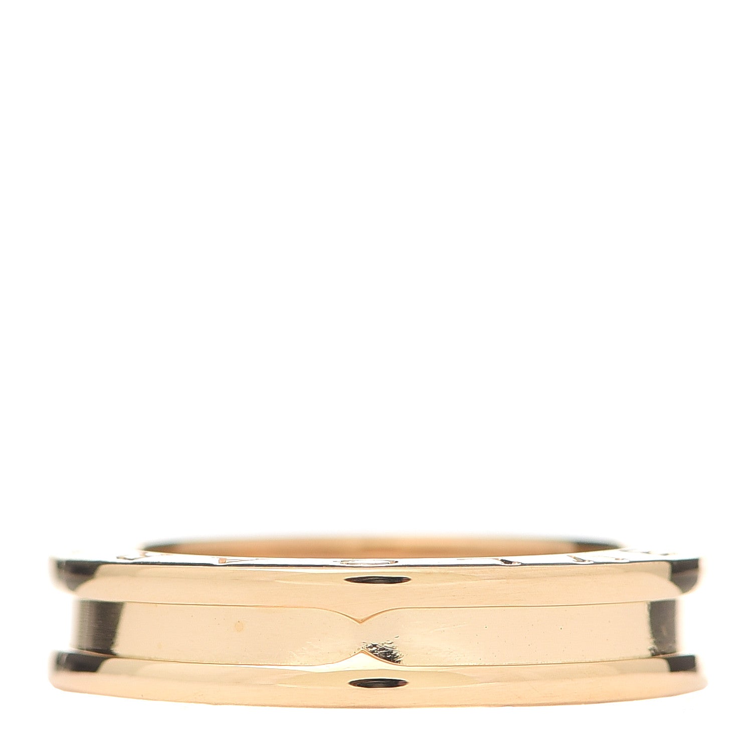 Bulgari 18K Yellow Gold B.Zero1 One-Band Ring 53 6.5 3 of 5