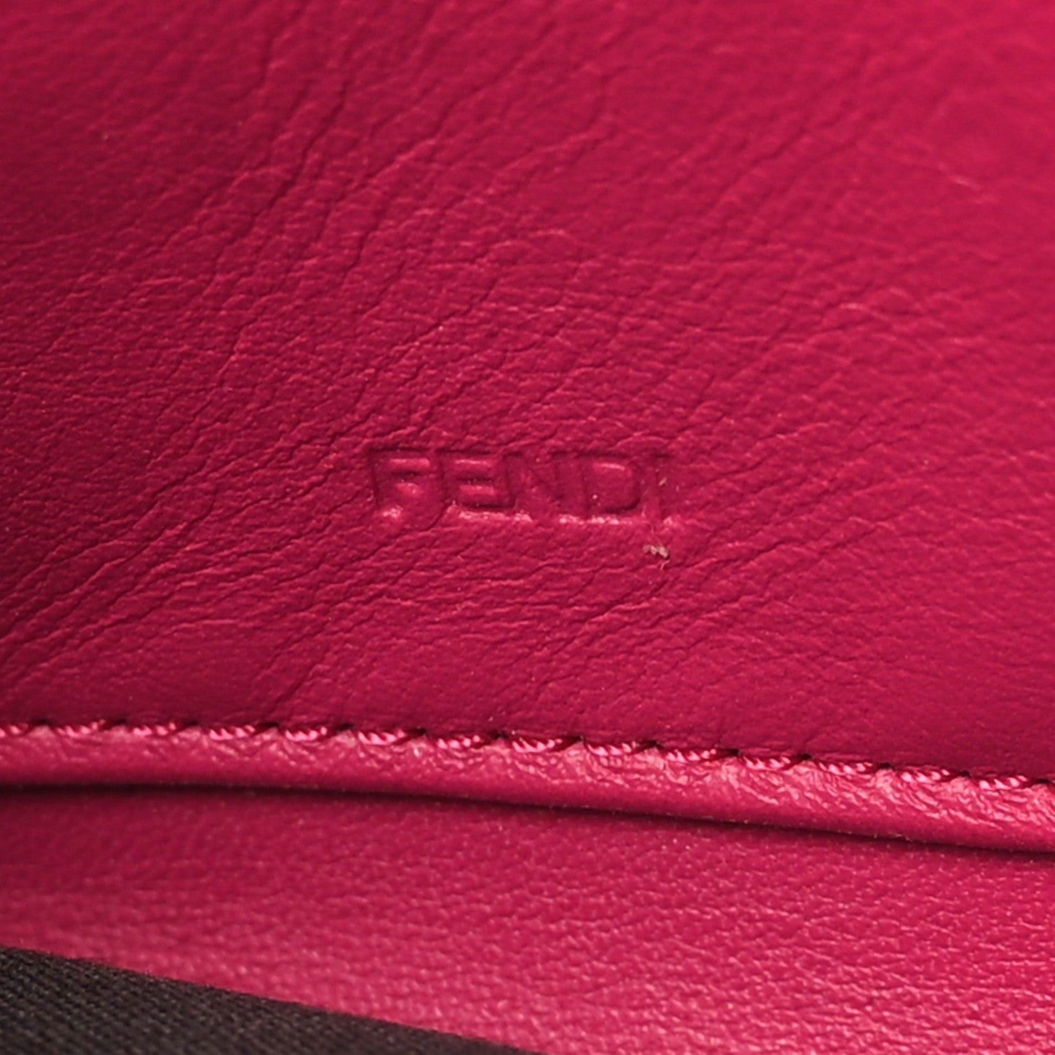 Fendi Zucchino Spalmati FF Multicolor Zip Around Wallet Black Multicolor 7 of 9