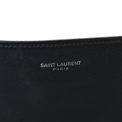 Saint Laurent Calfskin Suede Studded Reversible East West Shopping Tote Black 7 of 13