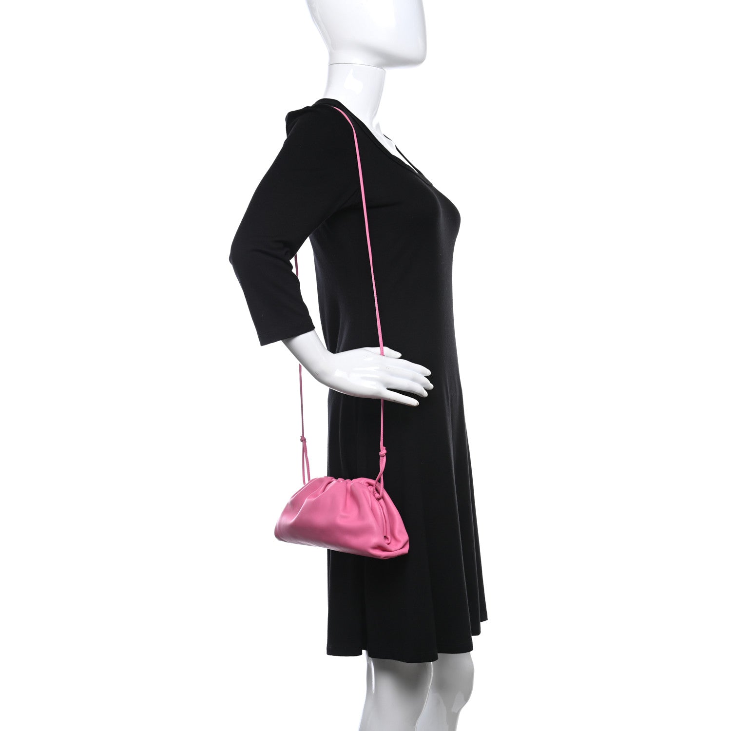 Bottega Veneta Butter Calfskin The Mini Pouch Pink 3 of 9