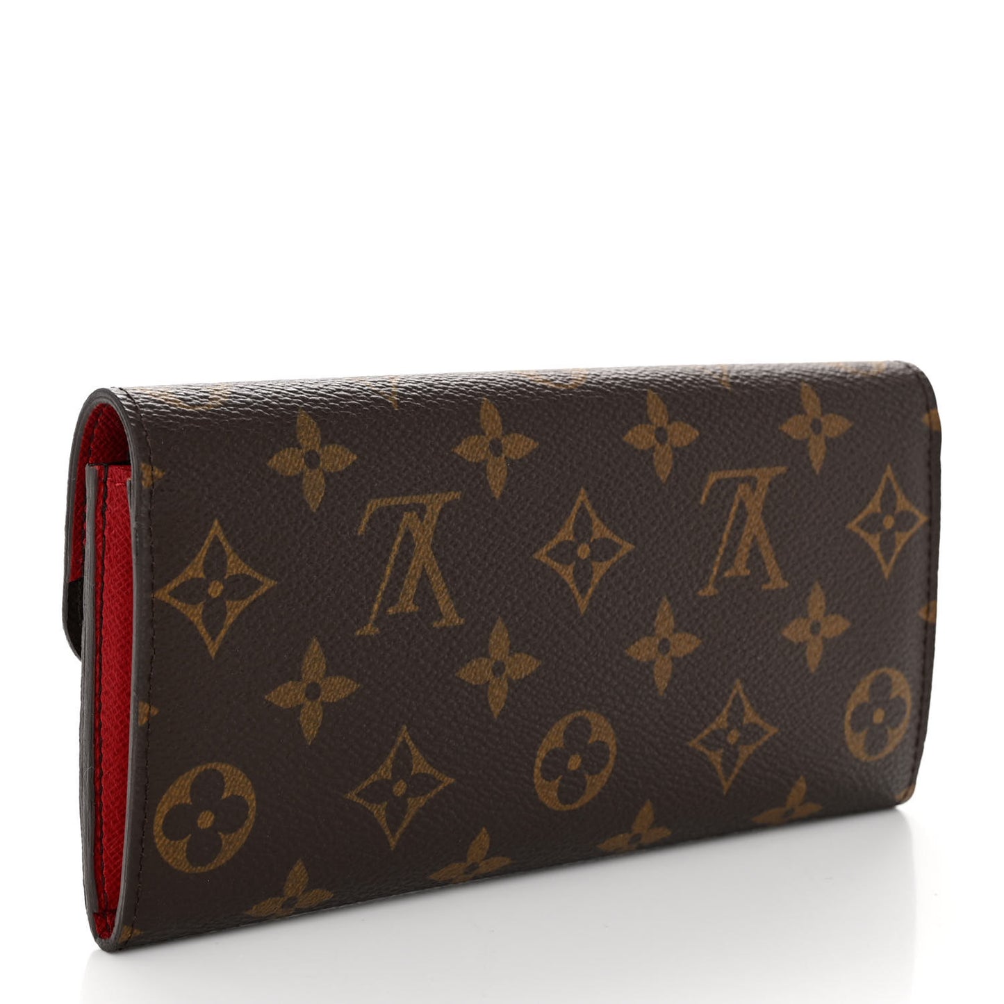 Monogram Emilie Wallet Rouge