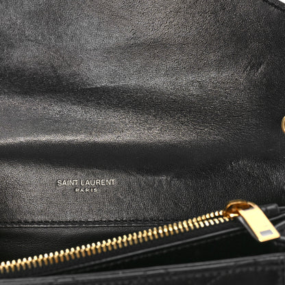 Saint Laurent Lambskin Quilted Mini Gaby Satchel Black 6 of 9