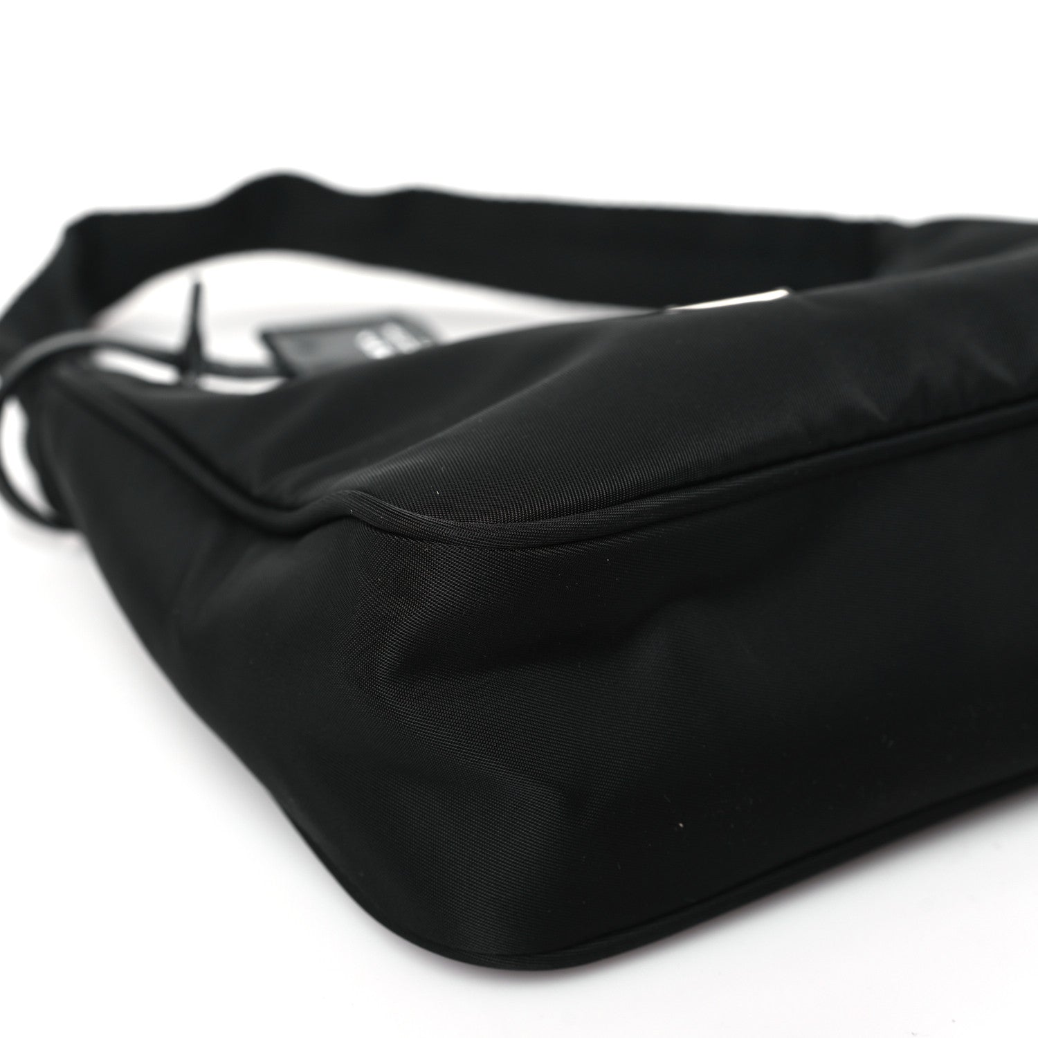 Prada Tessuto Nylon Mini Re-Edition 2000 Bag Black 8 of 9