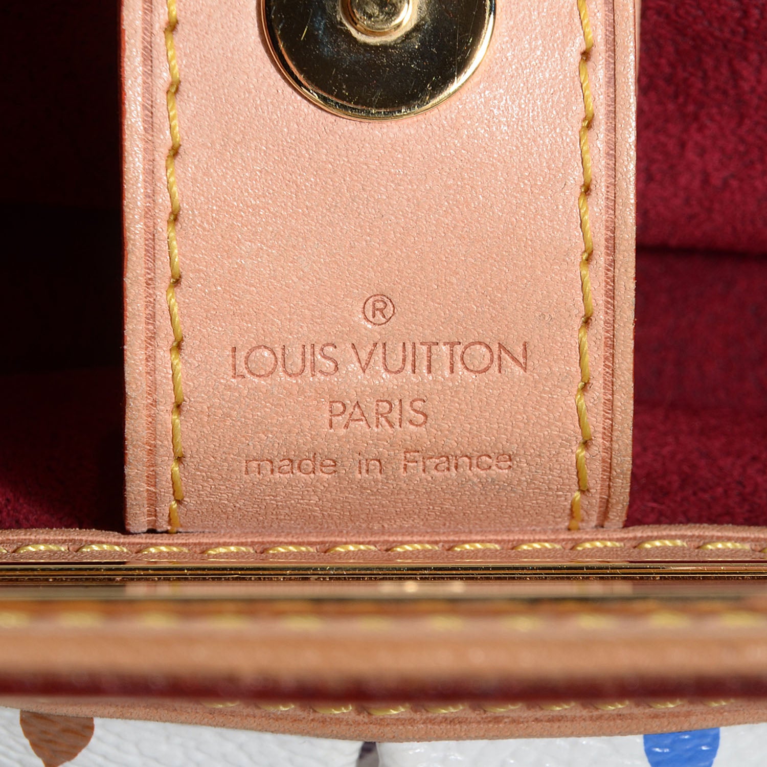 Louis Vuitton Monogram Multicolor Judy PM White 6 of 6