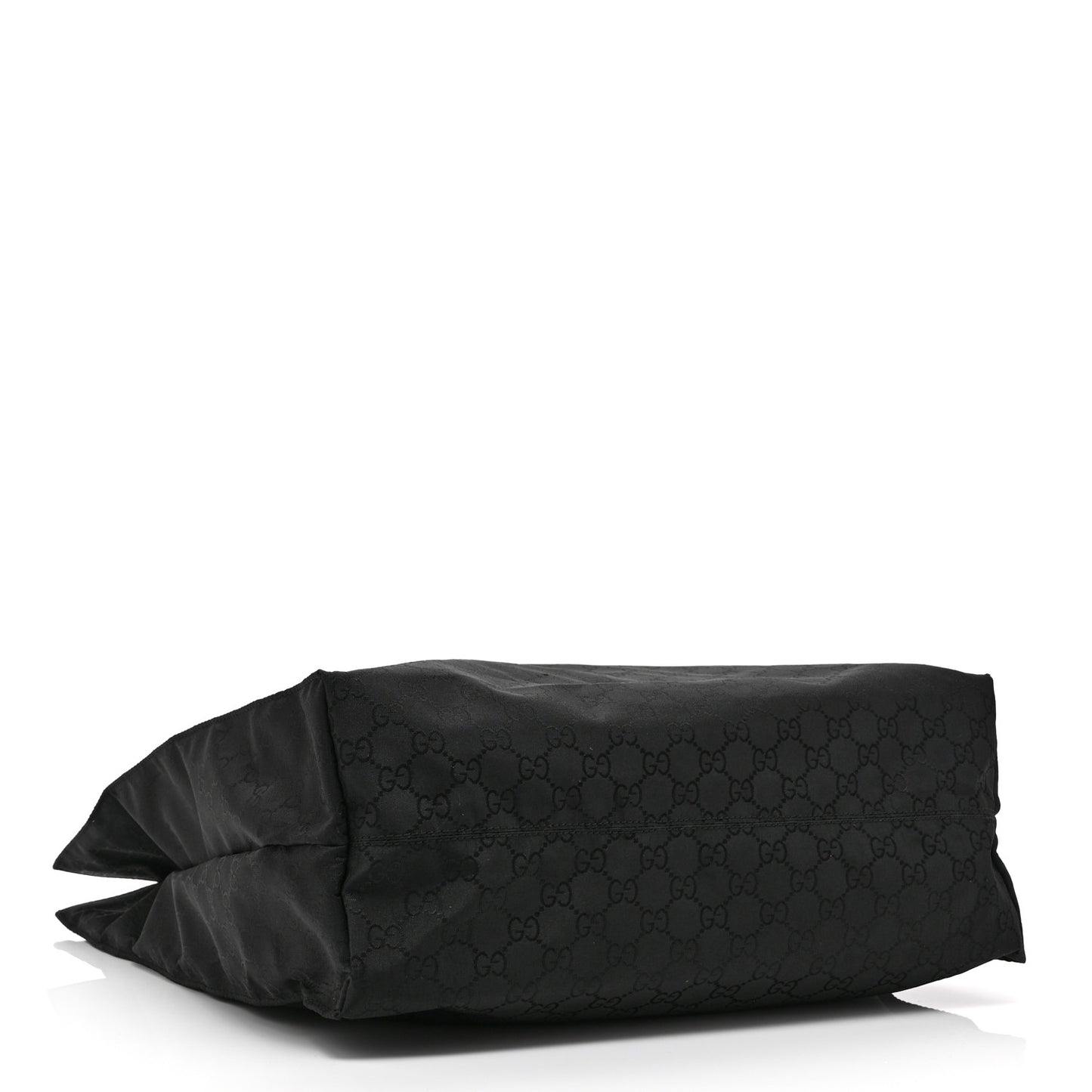 Nylon Monogram Vertical Tote Black