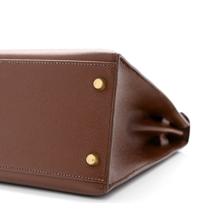 Hermes Courchevel Kelly Sellier 32 Noisette 10 of 13