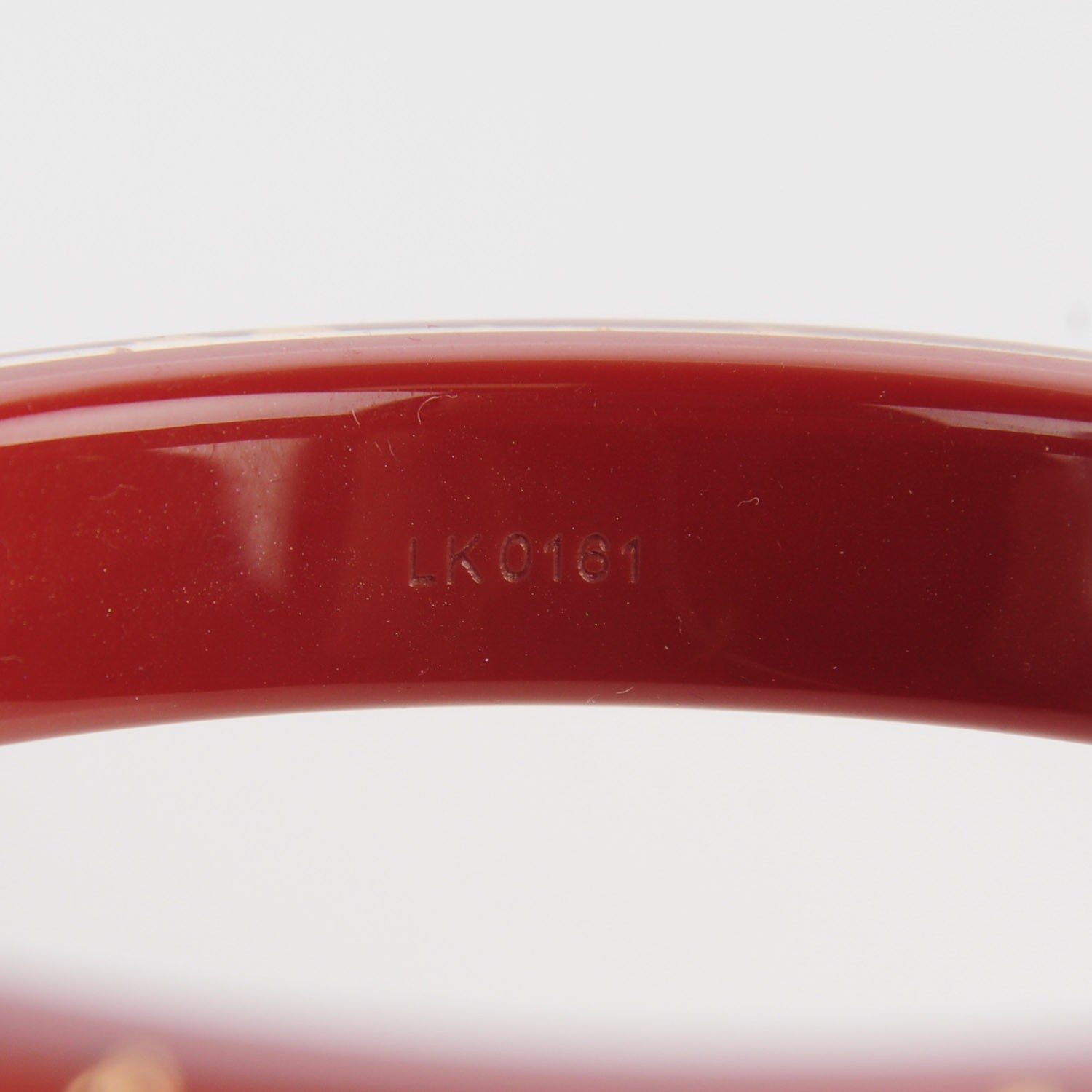 Louis Vuitton Resin Swarovski PM Inclusion Bracelet M Caramel 3 of 5