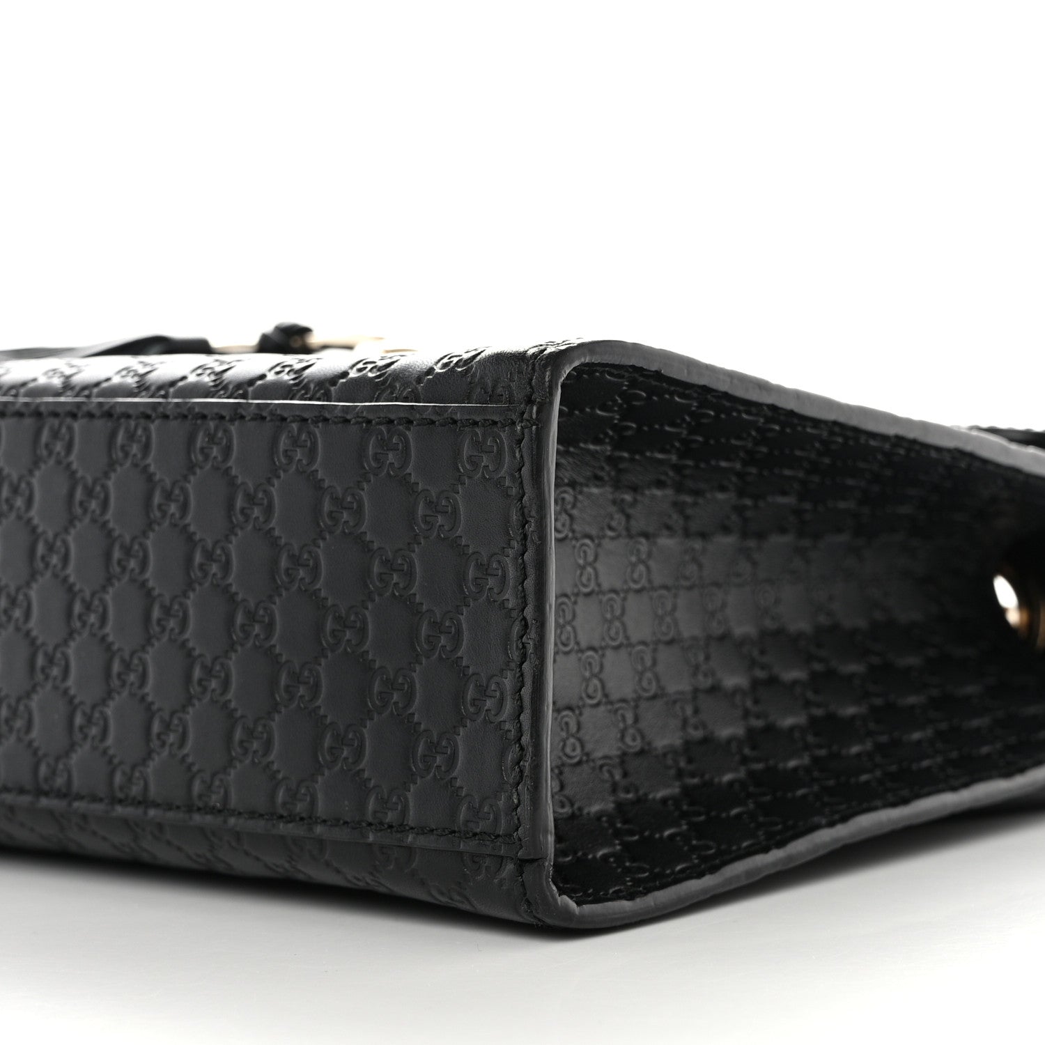 Gucci Microguccissima Medium Emily Chain Shoulder Bag Black 11 of 12