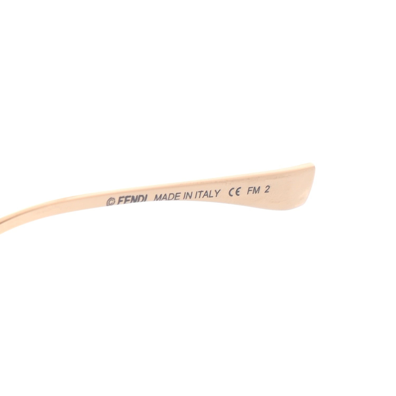 Fendi Square Dots Sunglasses FF 0259/S Gold 6 of 6