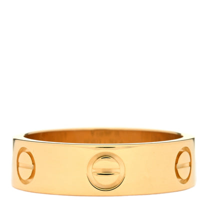 Cartier 18K Yellow Gold 5.5mm LOVE Ring 54 7 2 of 3