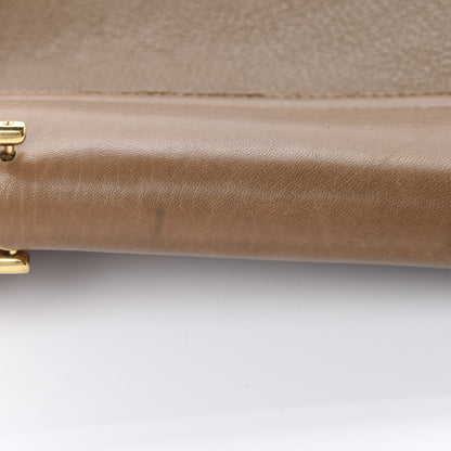 Chloe Grained Lambskin Drew Shoulder Bag Woody Khaki 12 of 16