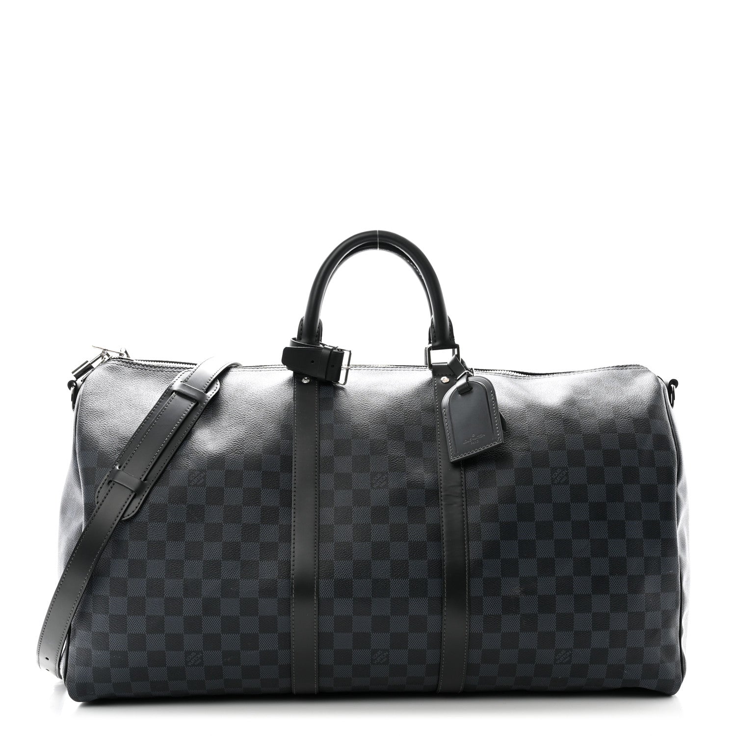 Louis Vuitton Damier Cobalt Keepall Bandouliere 55 1 of 12