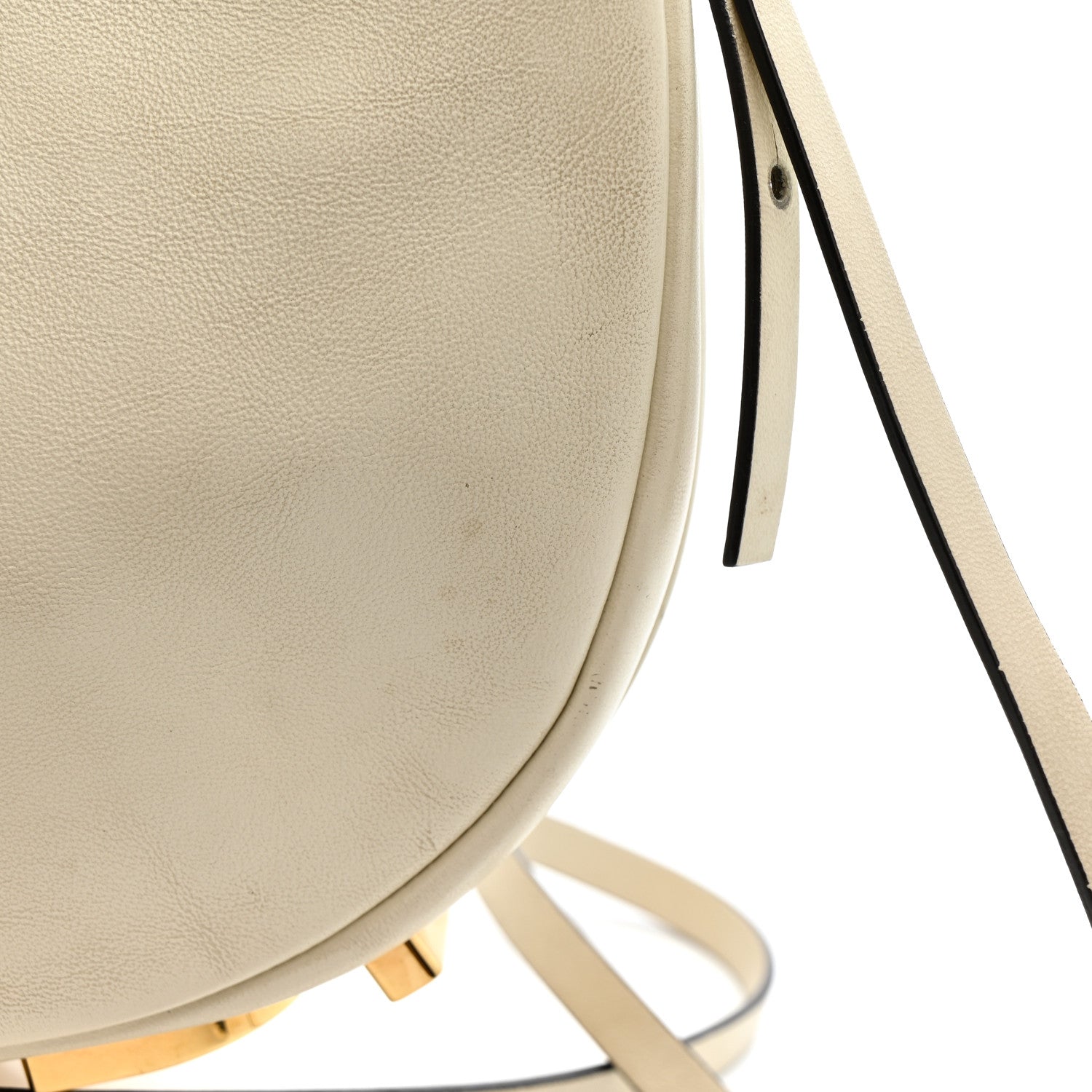 Fendi Vitello Grace Matte Mini Fendigraphy Hobo Bag White Ice 13 of 16