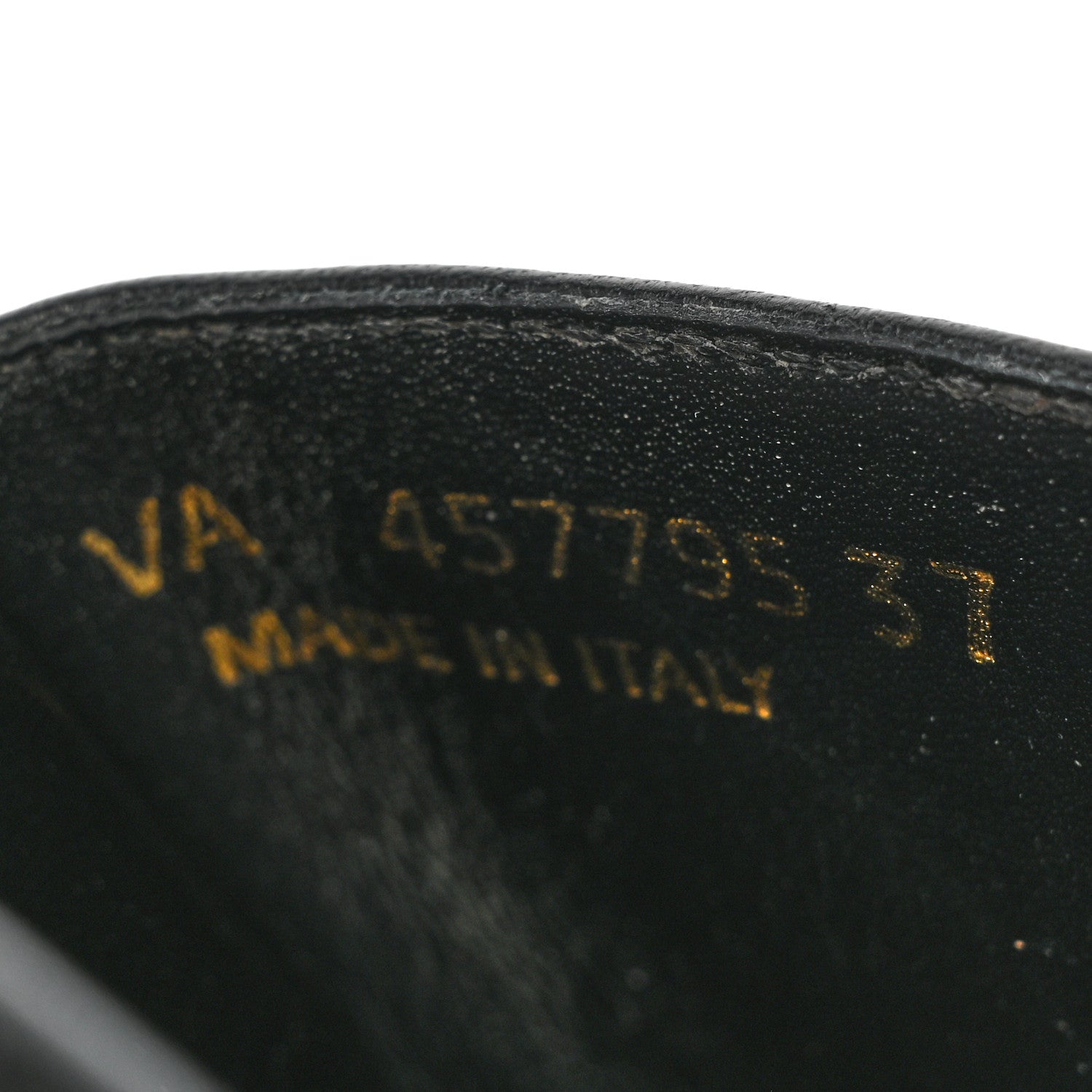 Saint Laurent Calfskin Monogram Jimmy Joan Slide Sandals 37 Black 8 of 8