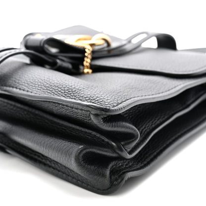 Chloe Grained Calfskin Medium Aby Day Shoulder Bag Black 10 of 10