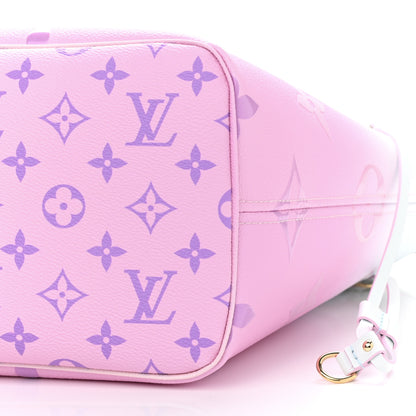 Louis Vuitton Monogram Giant Spring In The City Neverfull MM Sunrise Pastel 10 of 11
