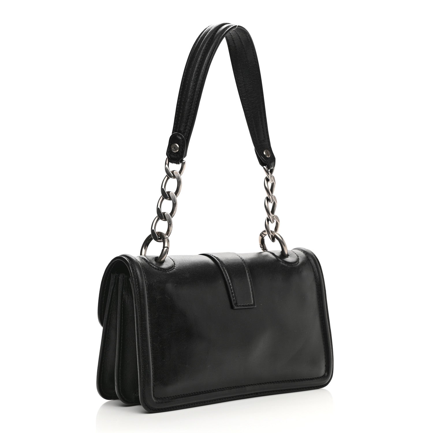 Chanel Smooth Calfskin Country Ride Flap Black 3 of 10