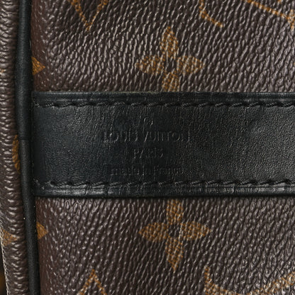 Louis Vuitton Monogram Macassar Keepall Bandouliere 45 5 of 8