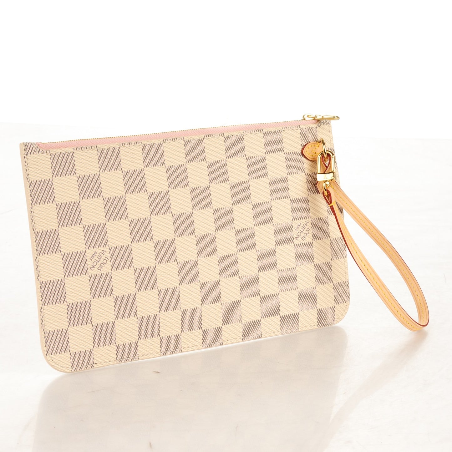Damier Azur Neverfull MM GM Pochette Rose Ballerine