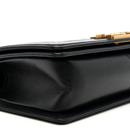 Chanel Lambskin Quilted Medium Boy Flap Black 9 of 13