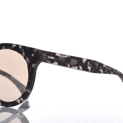Fendi Round Sunglasses FF 0214/S Havana Black 7 of 8