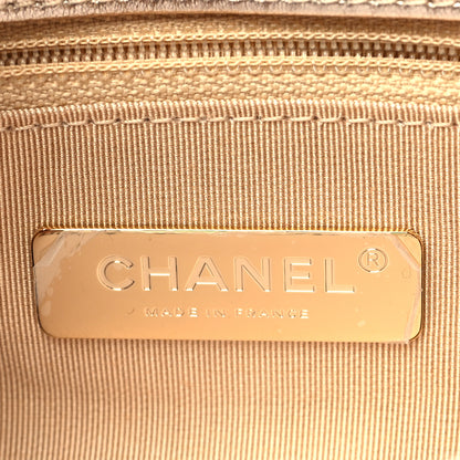 Chanel Metallic Lambskin Quilted Medium Chanel 19 Flap Gold 6 of 11