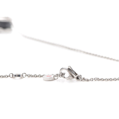 Bulgari Sterling Silver Ceramic Save The Children Pendant Necklace 5 of 6