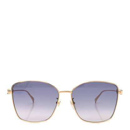 Gucci Metal Crystal Sunglasses GG1914SA Gold 2 of 8