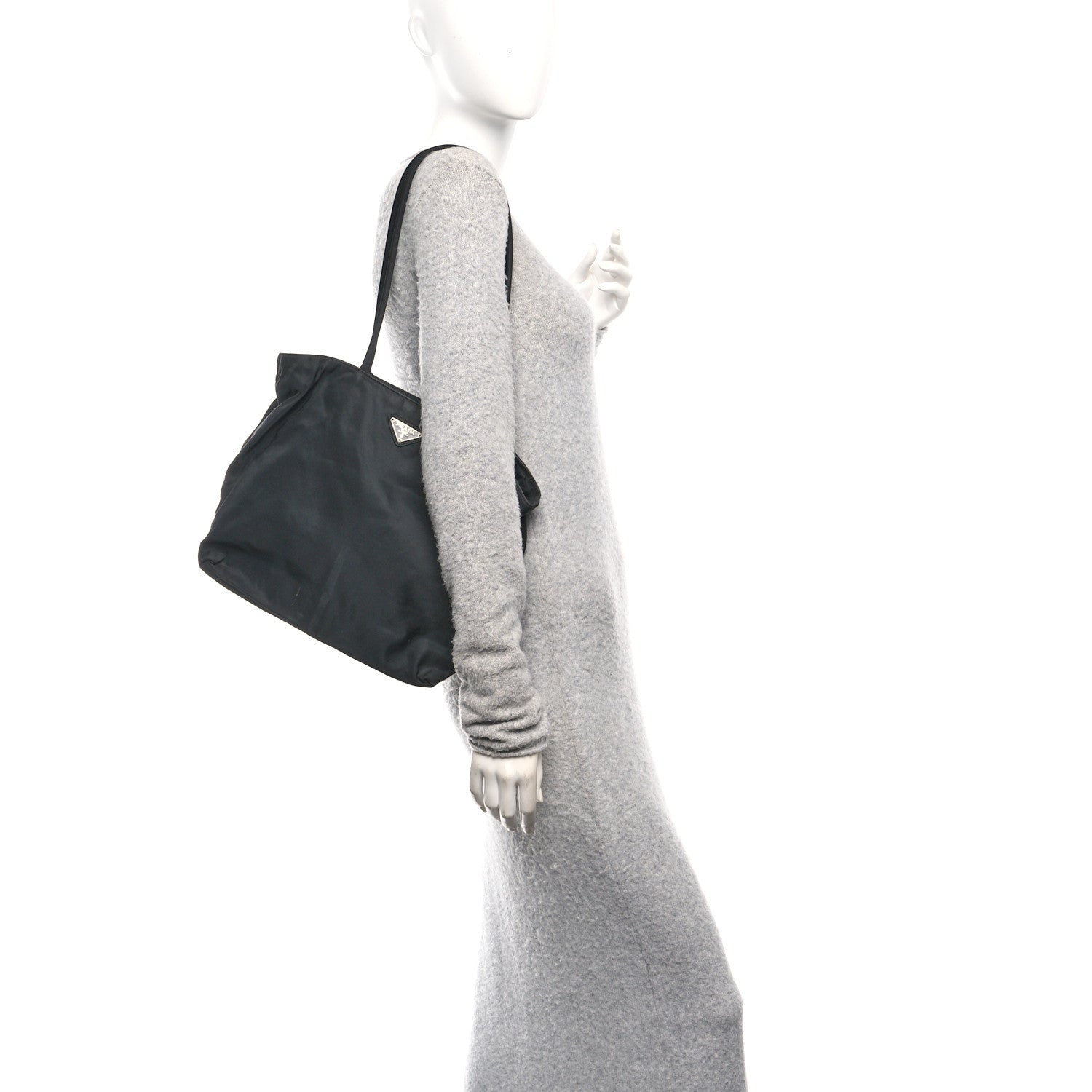 Prada Tessuto Nylon City Tote Black 1850927 – FASHIONPHILE