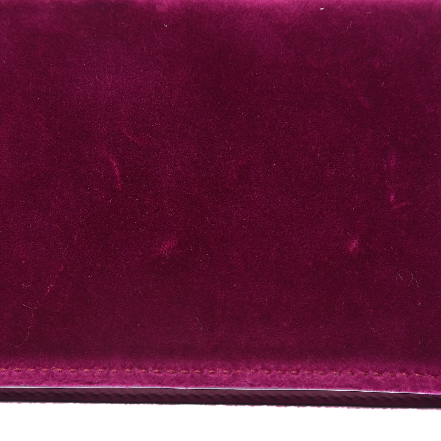 Gucci Velvet Super Mini Dionysus Shoulder Bag Fuchsia Violet Cyclamen 9 of 10