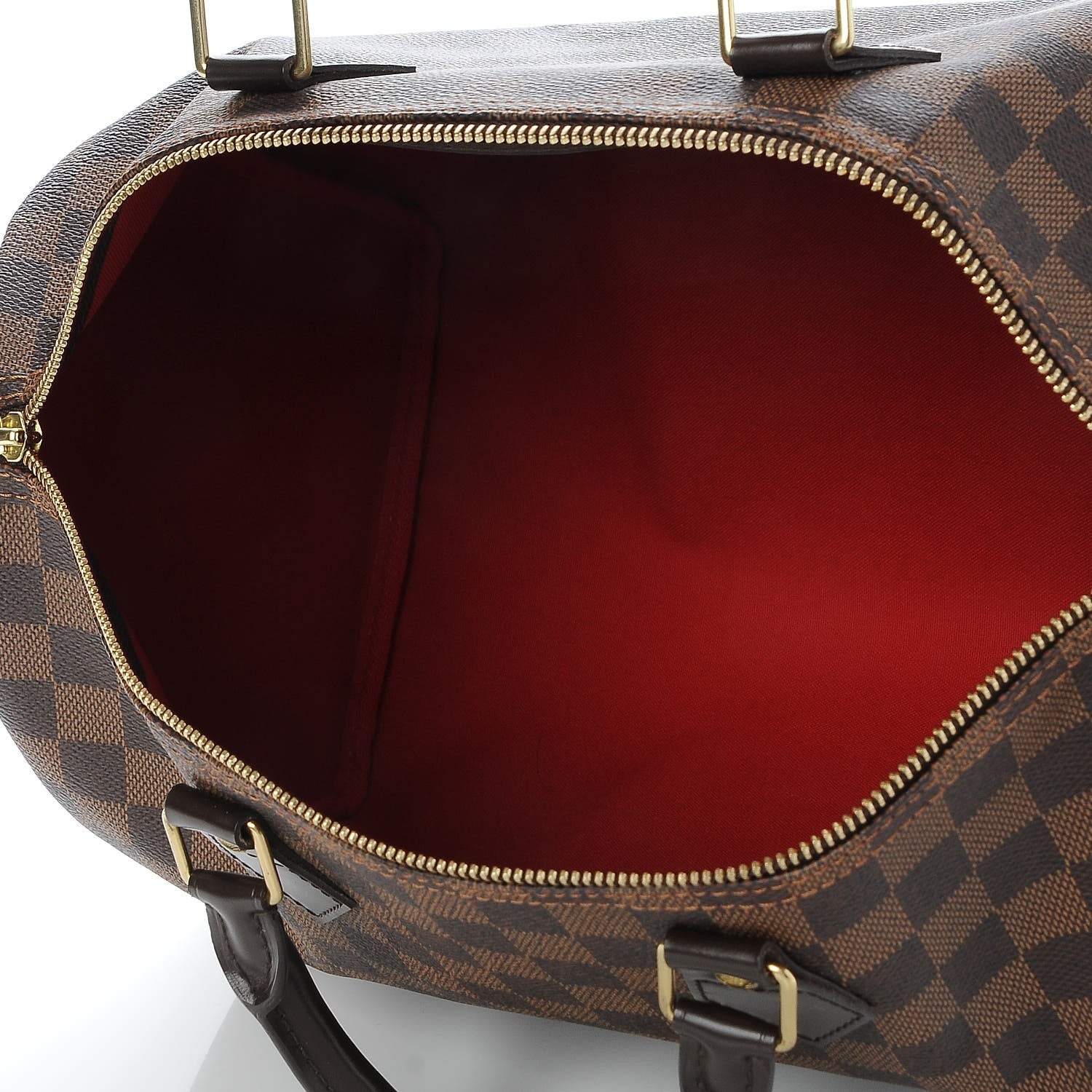 Louis Vuitton Damier Ebene Speedy 35 6 of 9