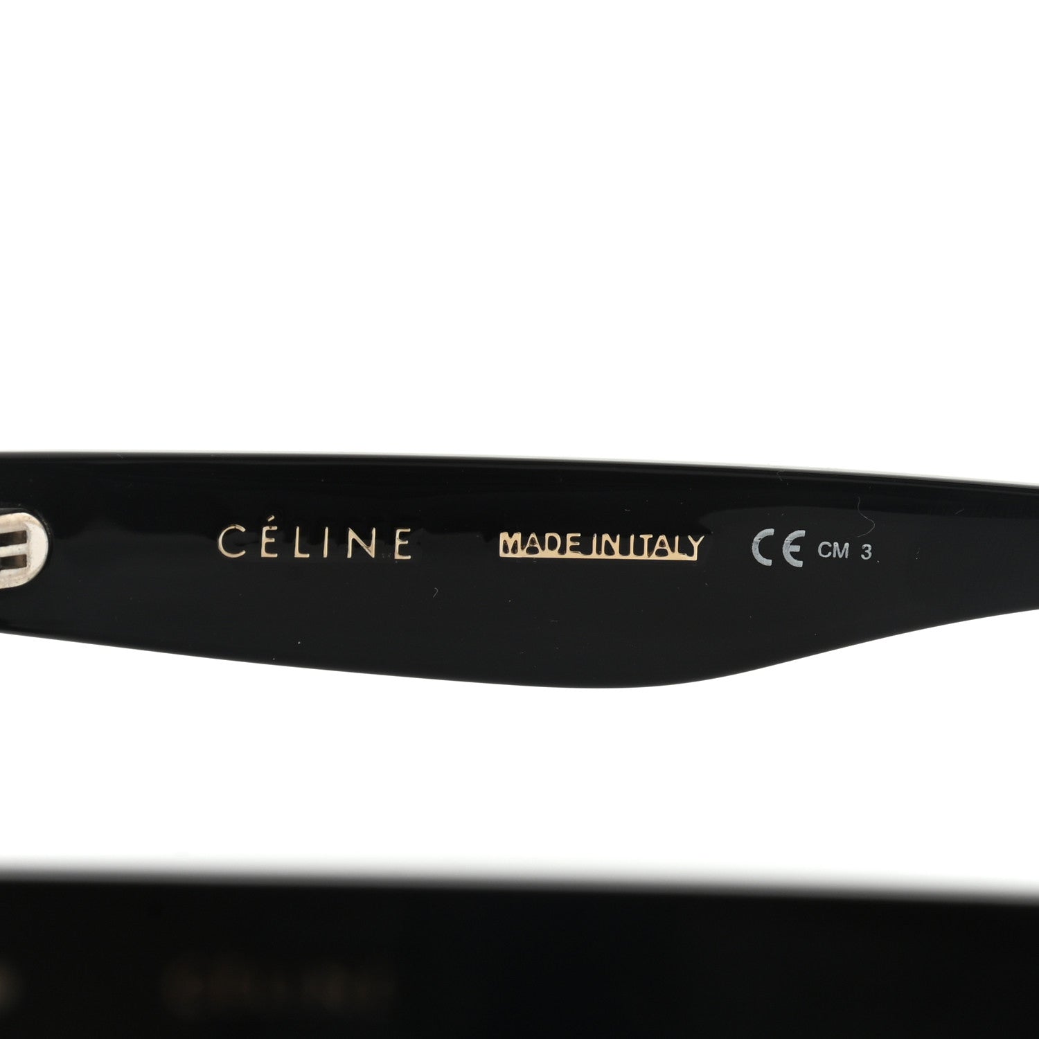Celine Acetate Marta Sunglasses CL 41093/S Black 6 of 7