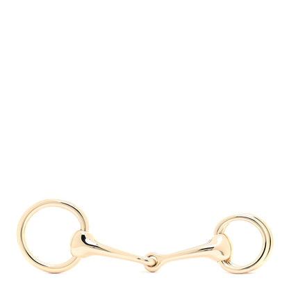 Hermes Permabrass Mors Scarf Ring Gold 1 of 5
