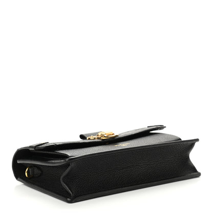 Louis Vuitton Empreinte Vavin Chain Wallet Black 5 of 10