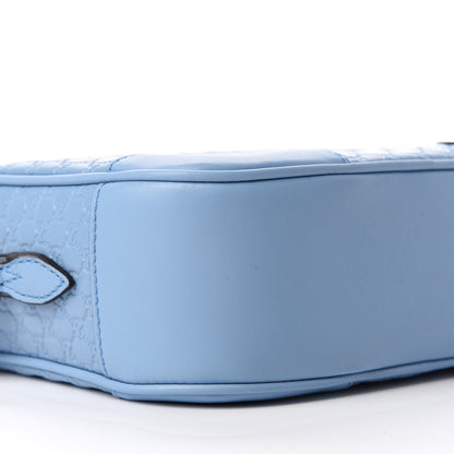 Gucci Microguccissima Mini Bree Messenger Bag Mineral Blue 6 of 10