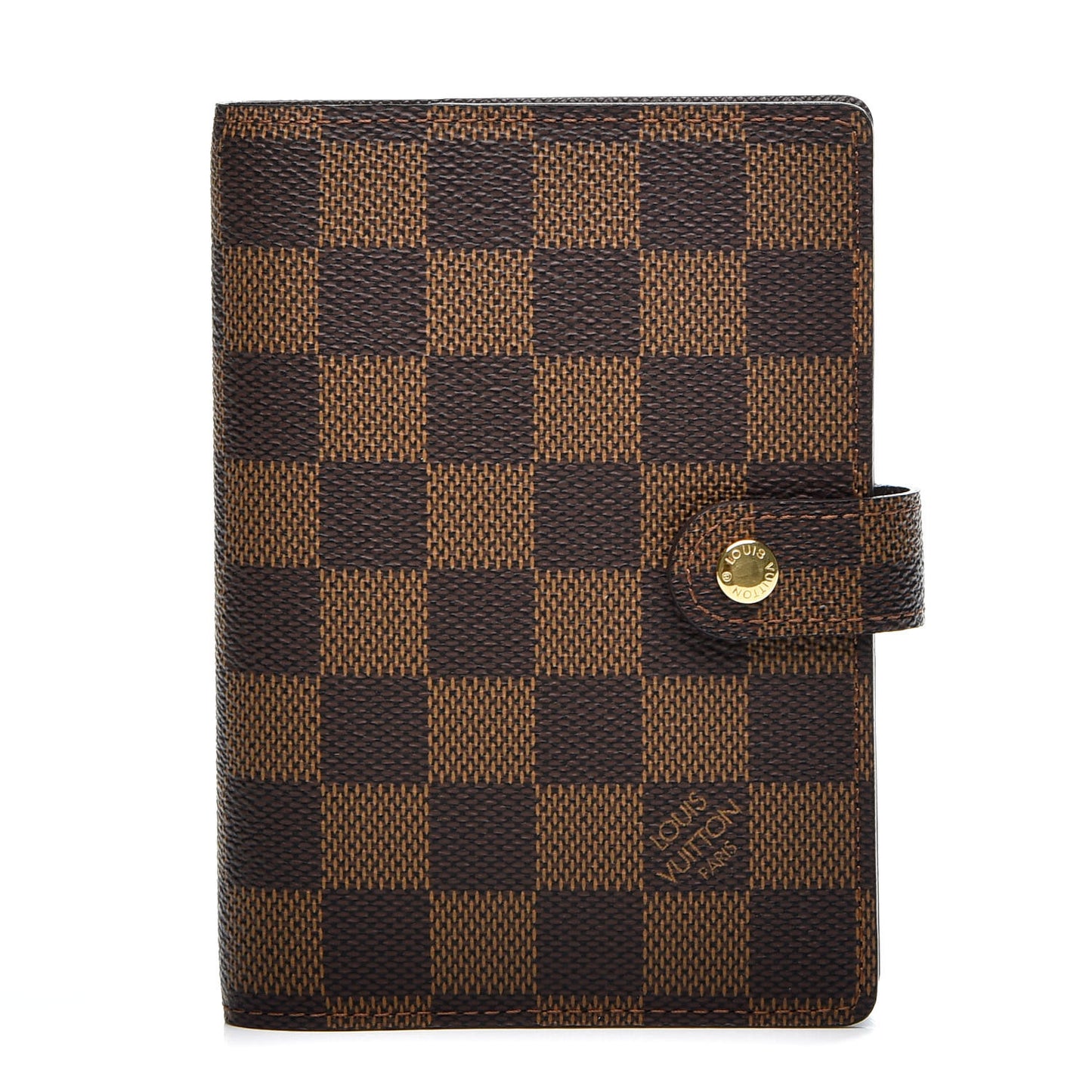 Damier Ebene Small Ring Agenda Cover
