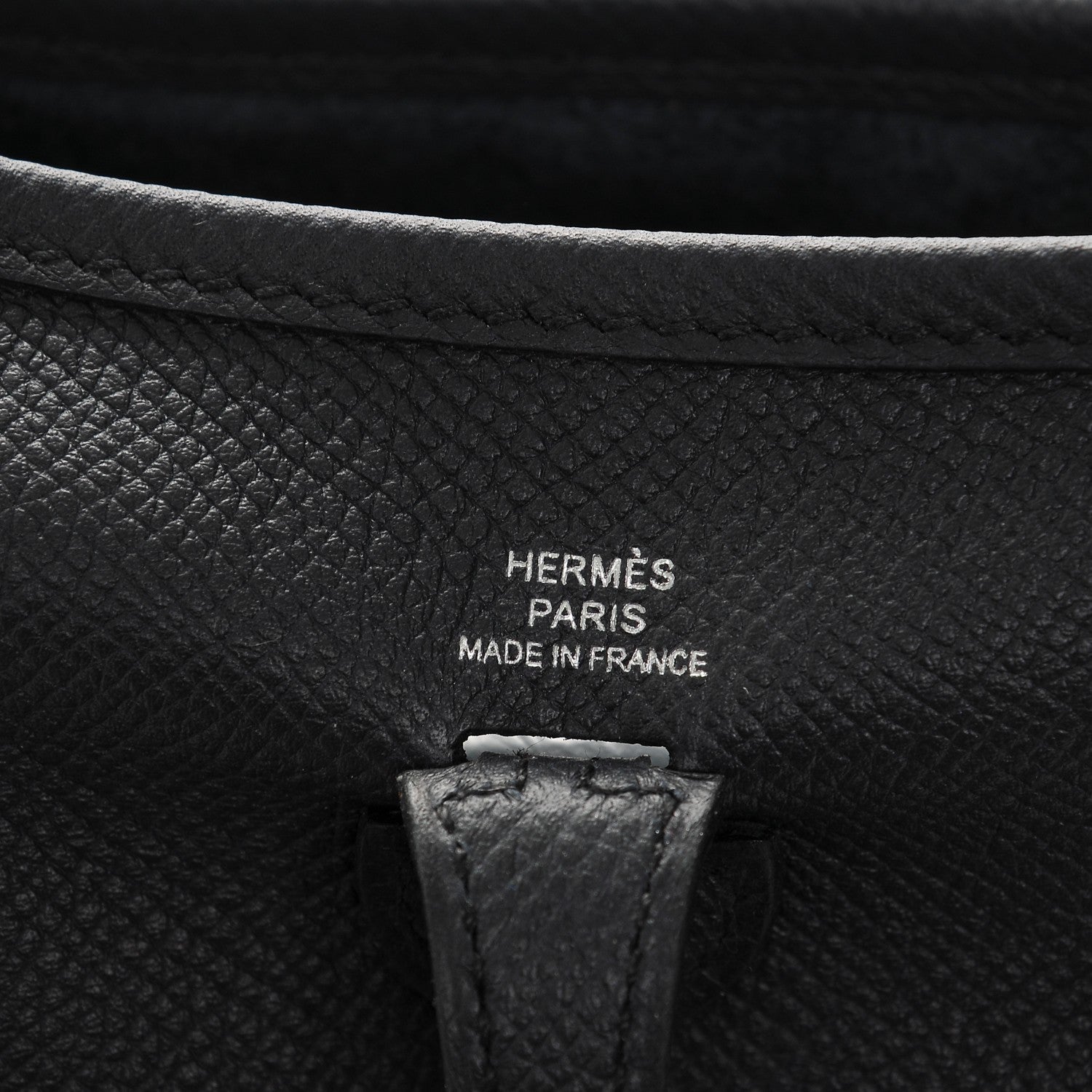 Hermes Epsom Amazone Evelyne TPM Bleu Indigo Lime 6 of 7