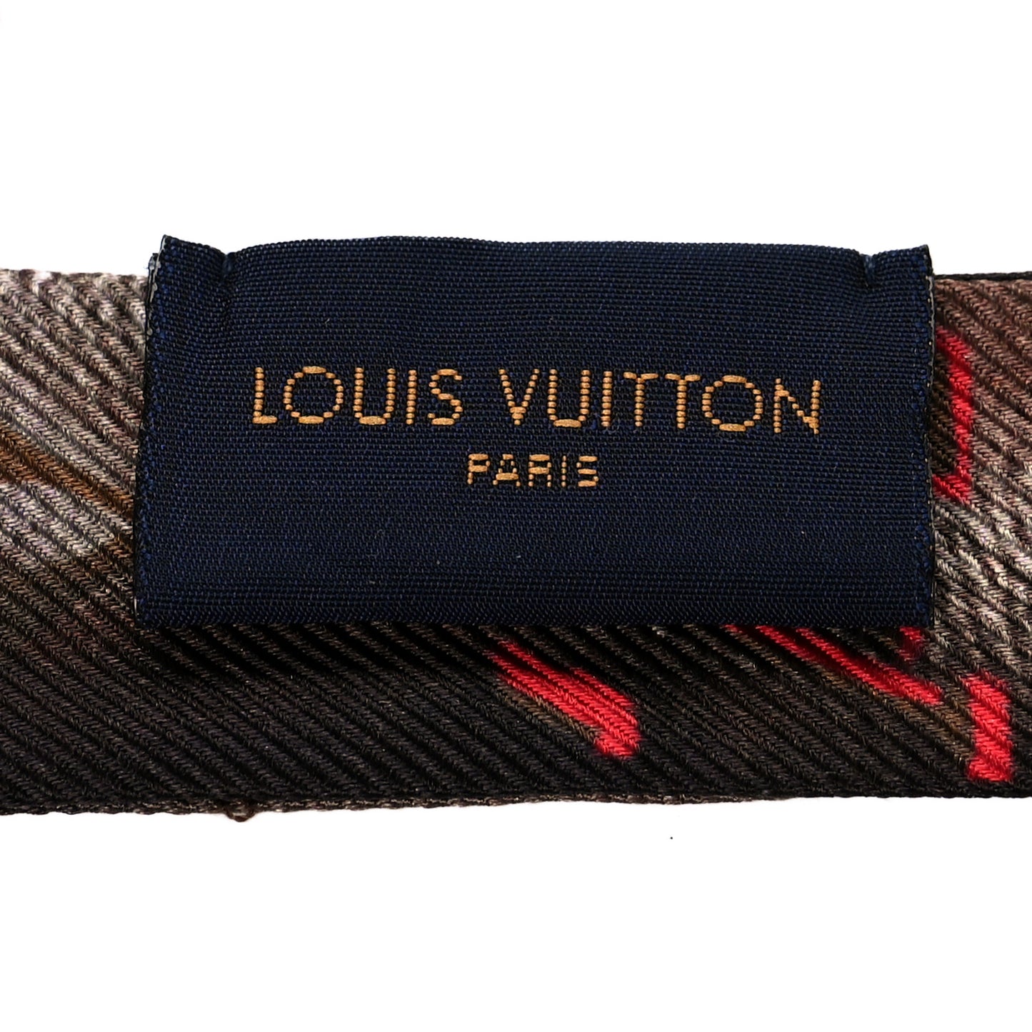 Silk Monogram Fall In Love 3D Bandeau Brown