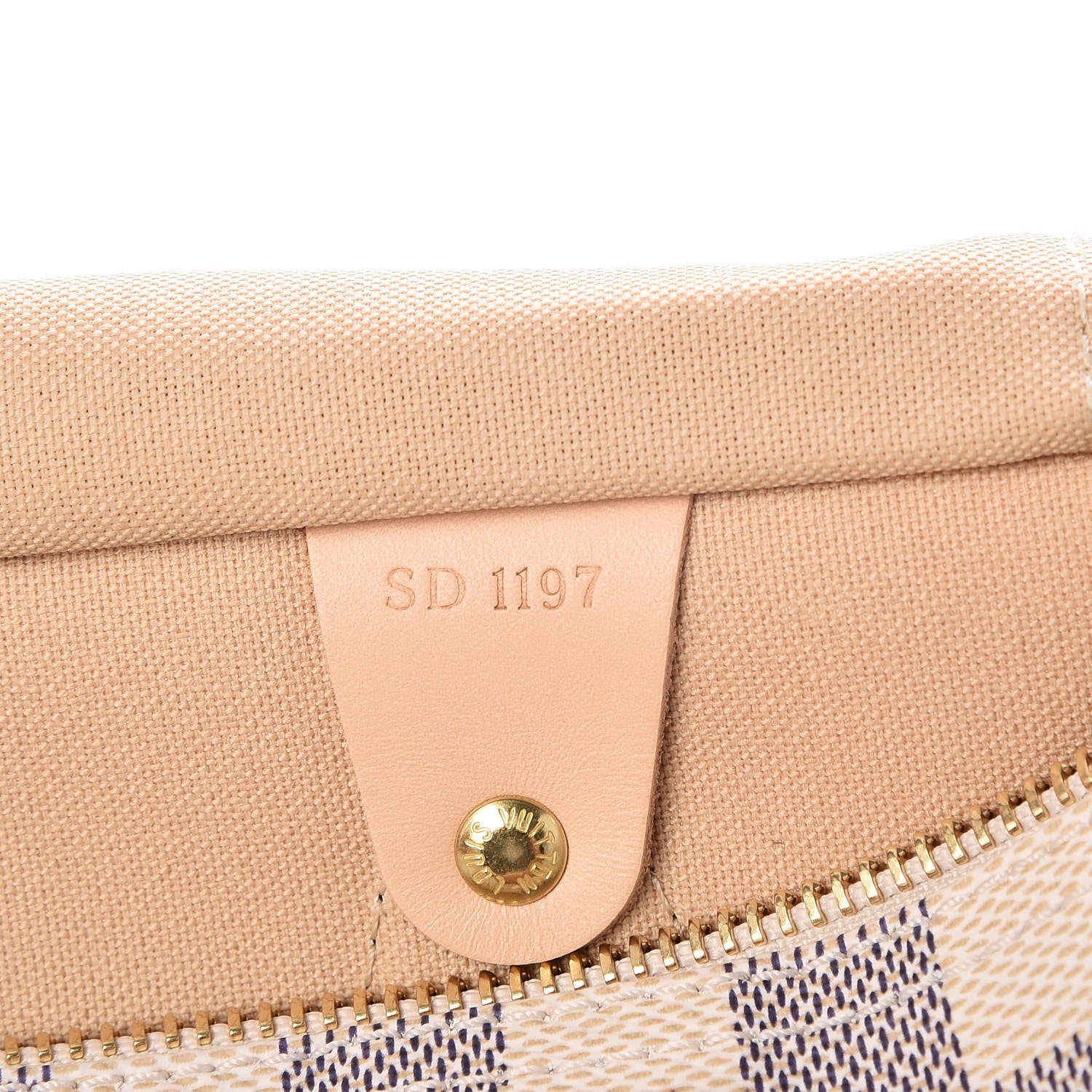 Louis Vuitton Damier Azur Speedy 30 7 of 9