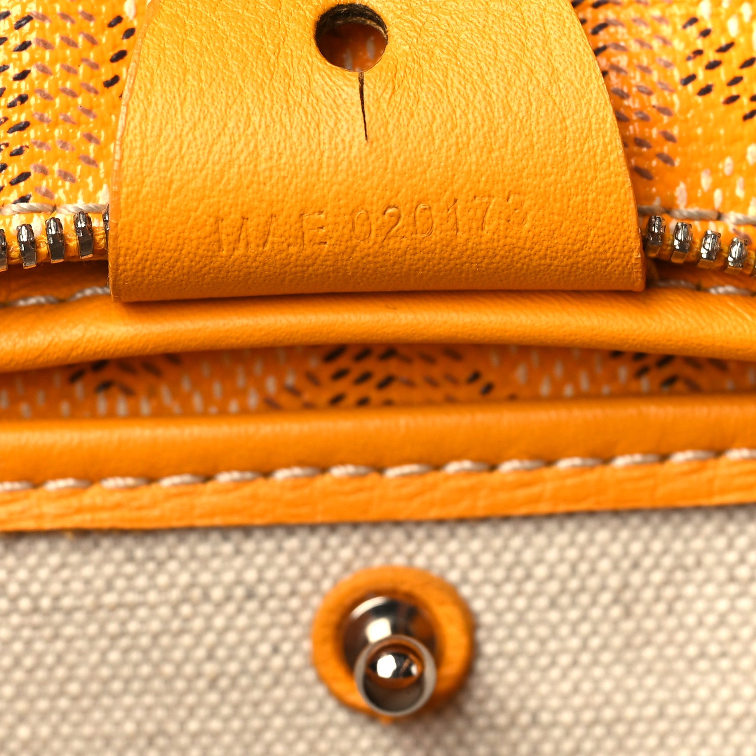 Goyard Goyardine Artois PM Yellow 7 of 9