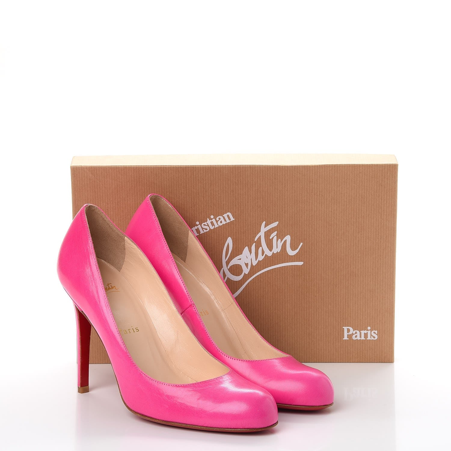 Christian Louboutin Kid Simple 100 Pumps 39 Rose Indien 13 of 13