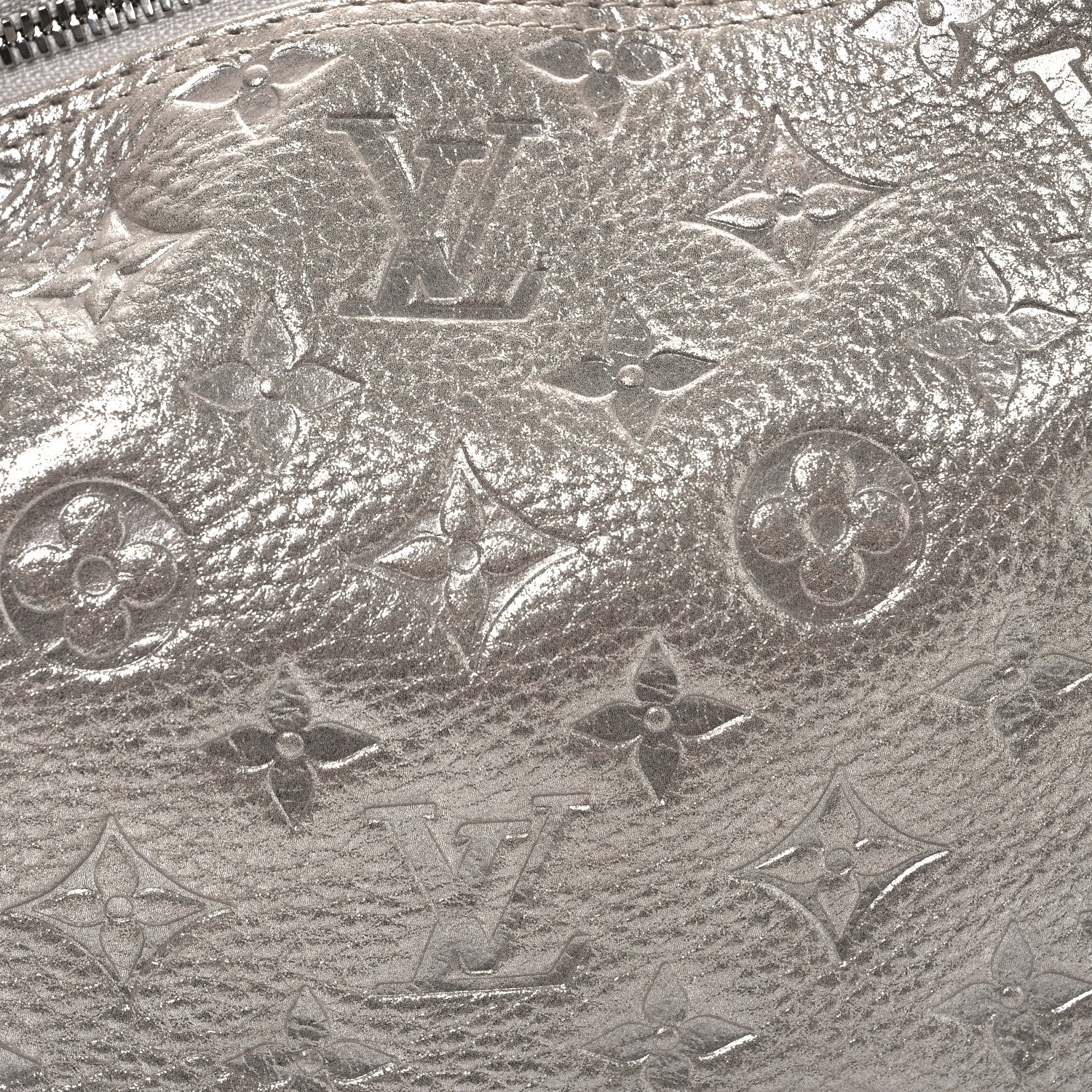 Louis Vuitton Monogram Shimmer Halo Silver 7 of 11