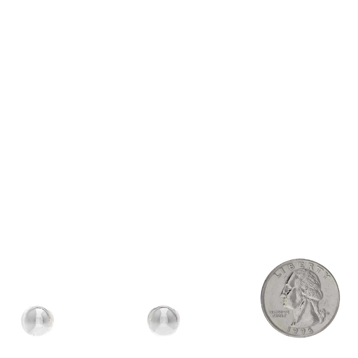 Sterling Silver 10mm HardWear Ball Earrings