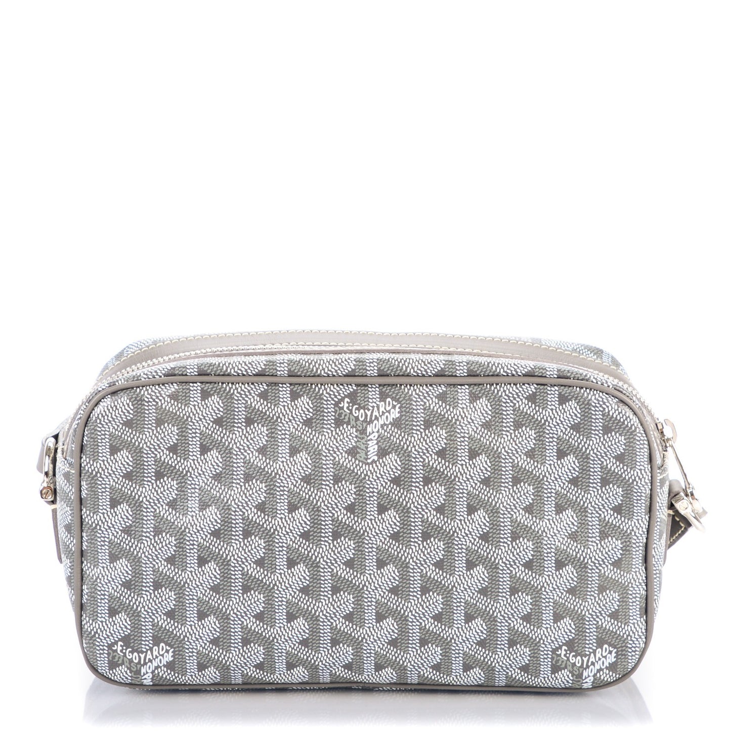 Goyardine Amacapvert Crossbody Bag Grey