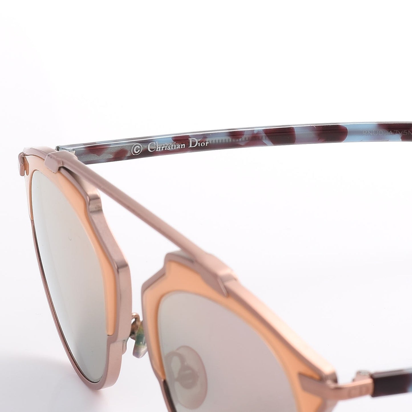 So Real Sunglasses Rose Gold Pink