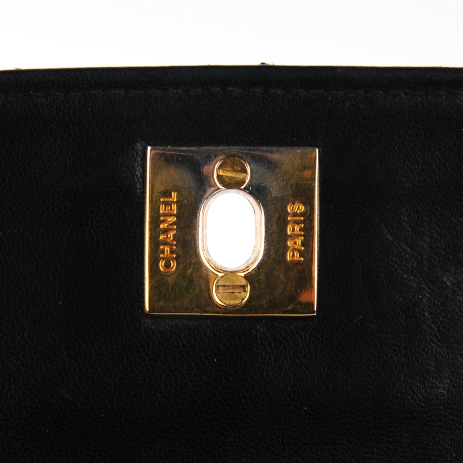 Chanel Lambskin Quilted Mini Rectangular Flap Black 7 of 8