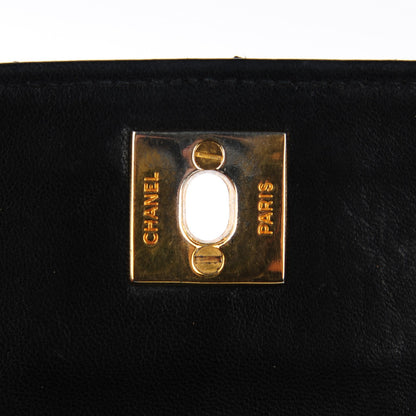 Chanel Lambskin Quilted Mini Rectangular Flap Black 7 of 8